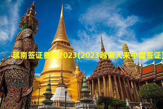 越南签证费用2023(2023越南人来中国签证)